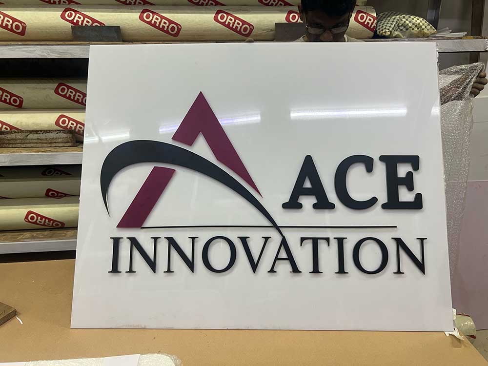 Lights Board Letter Designing