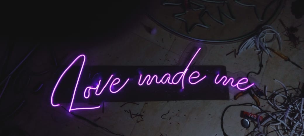 Lights Board Letter Designing